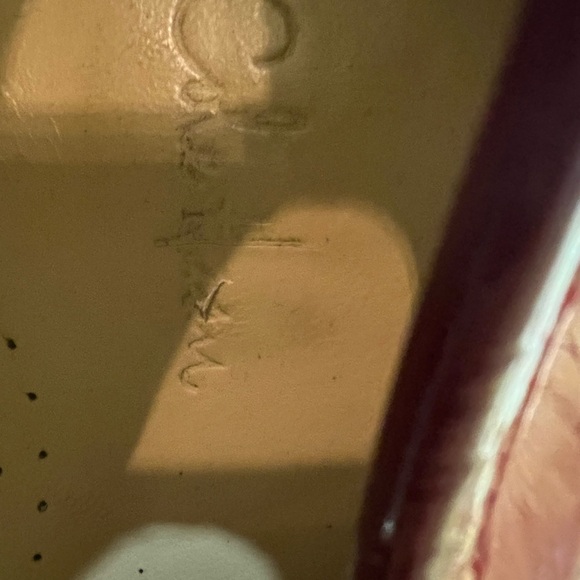 Cole Haan Red Patent Leather Loafers - Picture 7 of 8